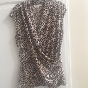 Chaus leopard print top